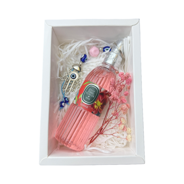 Geschenkbox Kolonya Amber mit Nazar