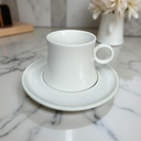 Gönül Collection Porzellan-Kaffeeset – 12-teilig – 6 Tassen & Untertassen