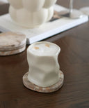 Wave Becher 2-teilig für 2 Personen (Weiss)