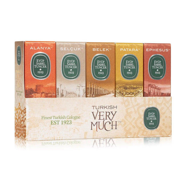 Mini Kolonya Geschenkset 5-teilig - 5 × 16 ml