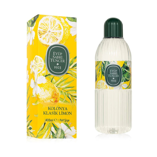 Eyüp Sabri Tuncer Klassische Zitronen Kolonya 400 ml – Zitronen Kolonya mit Bergamotte & Neroli