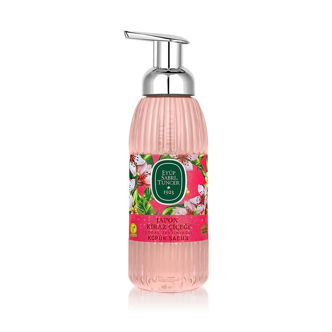 Olivenöl Schaumseife Kirschblüte