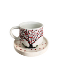 Handgemachtes Tassen-Set „Baum des Lebens“ aus Istanbul