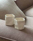 Wave Becher 2-teilig für 2 Personen (Weiss)