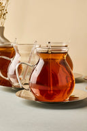 Keyf-i Ala 18-teiliges Teegläser-Set aus Borosilikatglas – 200 ml