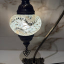 Elegante Mosaiklampe – Weiß | Zeitloses Design aus Istanbul