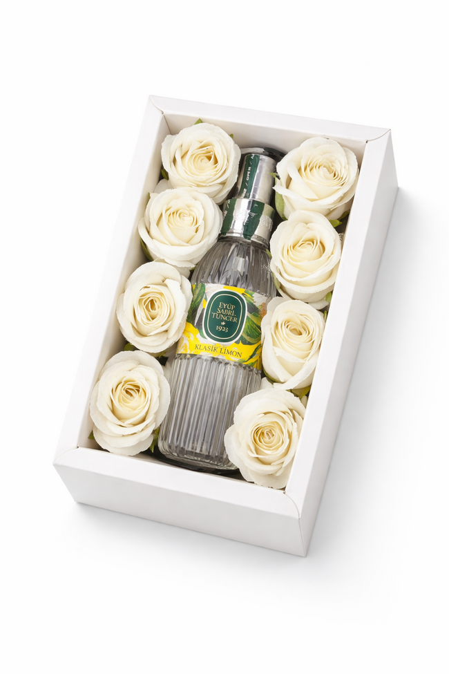Kolonya Geschenkbox Klassische Zitrone