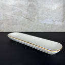 Eleganter Porzellan-Teller mit Goldrand – 8 cm | Fabrika Porselen