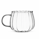 Trinkgläser mit Henkel – 400 ml – Borosilikatglas – 6er-Set