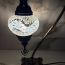 Elegante Mosaiklampe – Weiß | Zeitloses Design aus Istanbul