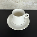 Gönül Collection Porzellan-Kaffeeset – 12-teilig – 6 Tassen & Untertassen