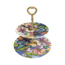 Etagere Blütenmuster