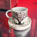 Handgemachtes Tassen-Set „Baum des Lebens“ aus Istanbul