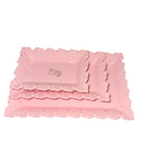 3-teiliges Schalen-Set · Porzellan · Rosa
