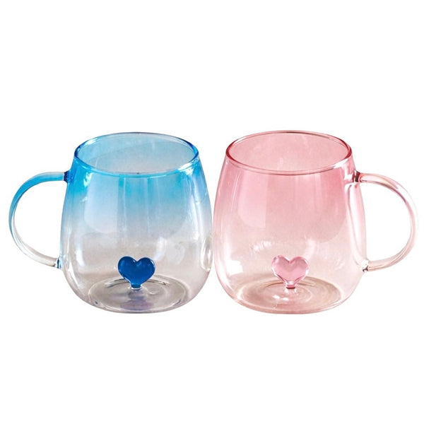 Glastassen-Set Dream Love 2-teilig für 2 Personen