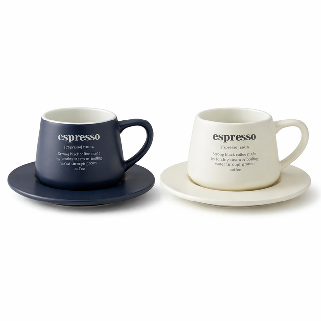 Espresso-Set Phoebe 4-teilig für 2 Personen