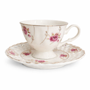 Porzellan-Espresso-Set 12-teilig für 6 Personen