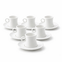 Porzellan-Kaffeeset 12-teilig für 6 Personen