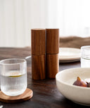 Salz- und Pfeffermühlen Set Akazie Milo 2-teilig aus Akazienholz 17.5 cm