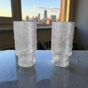 Eisstruktur-Gläser – 6er-Set à 320 ml