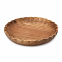 Schale Akazie Lotus rund 25 cm x 4 cm aus Akazienholz