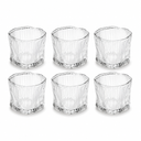 Diamond Stripe Gläser Set 6-teilig 200 ml Trinkgläser Glas
