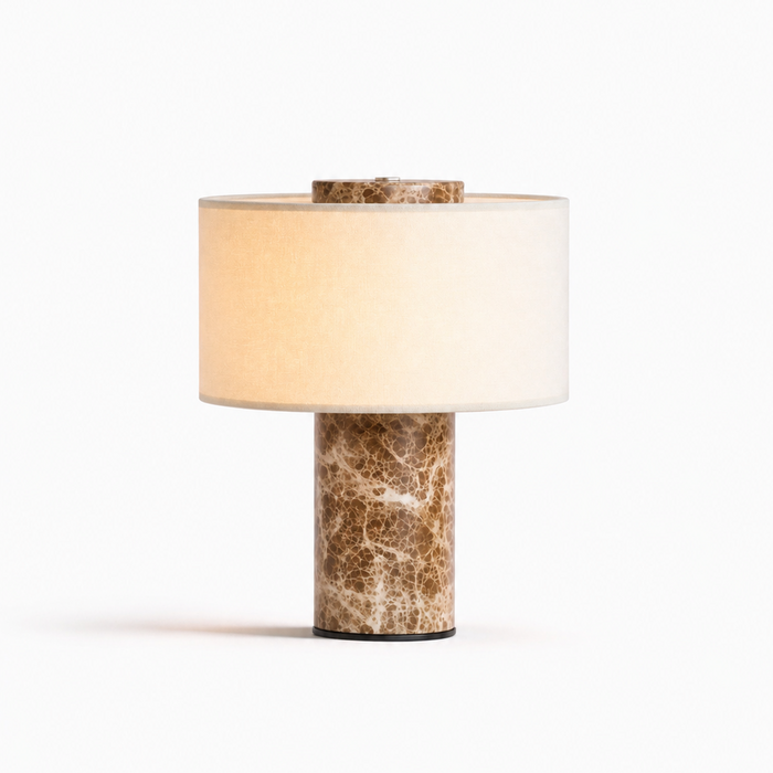 B2B - Aurie tragbare Tischlampe aus echtem Marmor