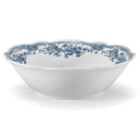 Vintage Tafelservice 25-teilig für 6 Personen – Porzellan – Weiss/Blau