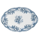 Vintage Tafelservice 25-teilig für 6 Personen – Porzellan – Weiss/Blau