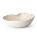 Miramas Tafelservice 25-teilig – Weiss & Beige – Porzellan – für 6 Personen
