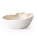 Miramas Tafelservice 25-teilig – Weiss & Beige – Porzellan – für 6 Personen