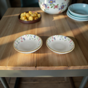 Romantik-Set – 2 Mini-Schalen mit Blumenmuster
