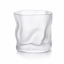 Wave Trinkgläser 6er Set 300 ml aus transparentem Glas mit modernem gewelltem Design