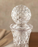 Flora Glaskaraffe 1 L in Kristalloptik – 100 % handgemacht