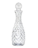 Flora Glaskaraffe 1 L in Kristalloptik – 100 % handgemacht