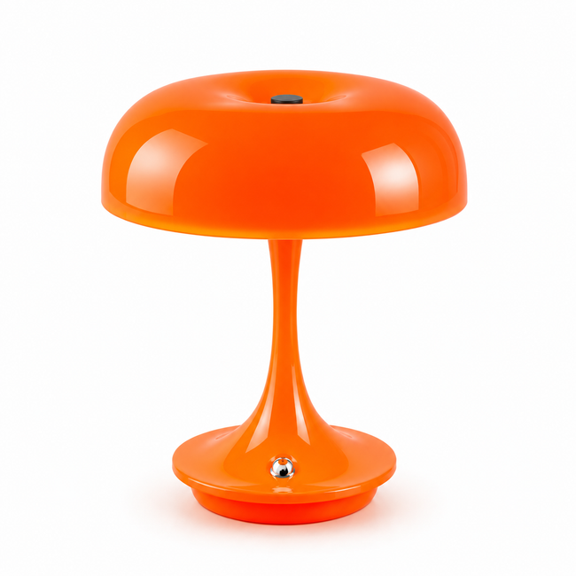 LED Akku Tischlampe 24 cm – Touch & dimmbar – Orange