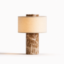 Aurie tragbare Tischlampe aus echtem Marmor
