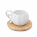 Kürbis-Espressotassen-Set 12-teilig für 6 Personen