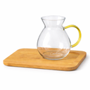 Tee-Set mit Bambustablett 4-teilig für 2 Personen