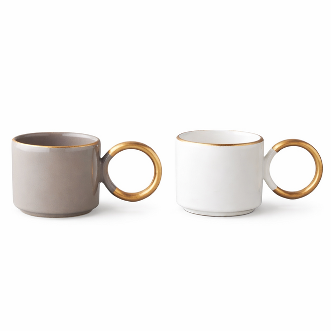 Tassen-Set Goldy 2-teilig für 2 Personen