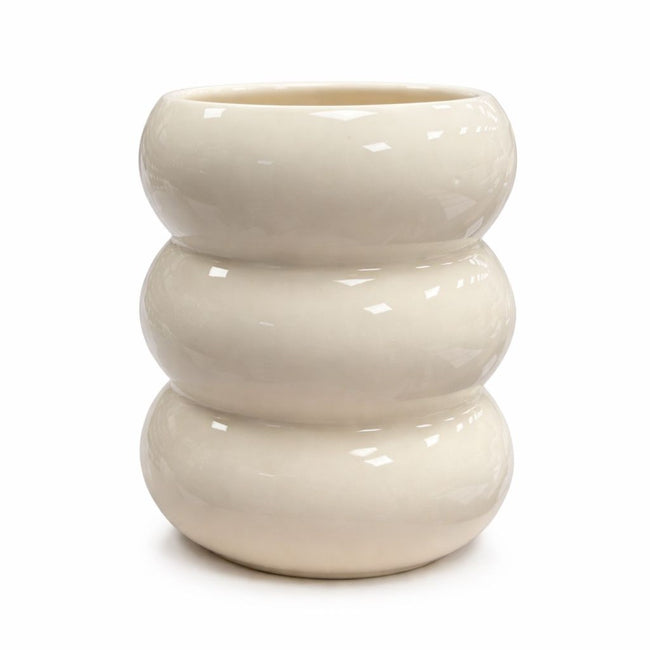 Bubble Becher 2-teilig für 2 Personen (Creme)