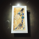Geschenkbox „Golden Horn“ – Mini Kolonya & Nazar Glücksbringer (16 ml)