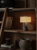 Aurie tragbare Tischlampe aus echtem Marmor