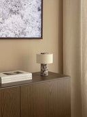 Aurie tragbare Tischlampe aus echtem Marmor