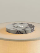 Aurie tragbare Tischlampe aus echtem Marmor