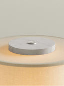 Aurie tragbare Tischlampe aus weissem Marmor