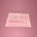 3-teiliges Schalen-Set · Porzellan · Rosa
